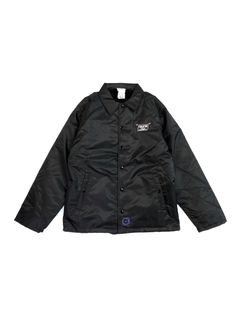 BOA WIND BREAKER (BLACK) / アンライバルド コラボ ボアコーチジャケット