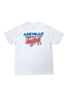 AIR PORK TEE (WHITE) / ×AIRWALK コラボ Tシャツ