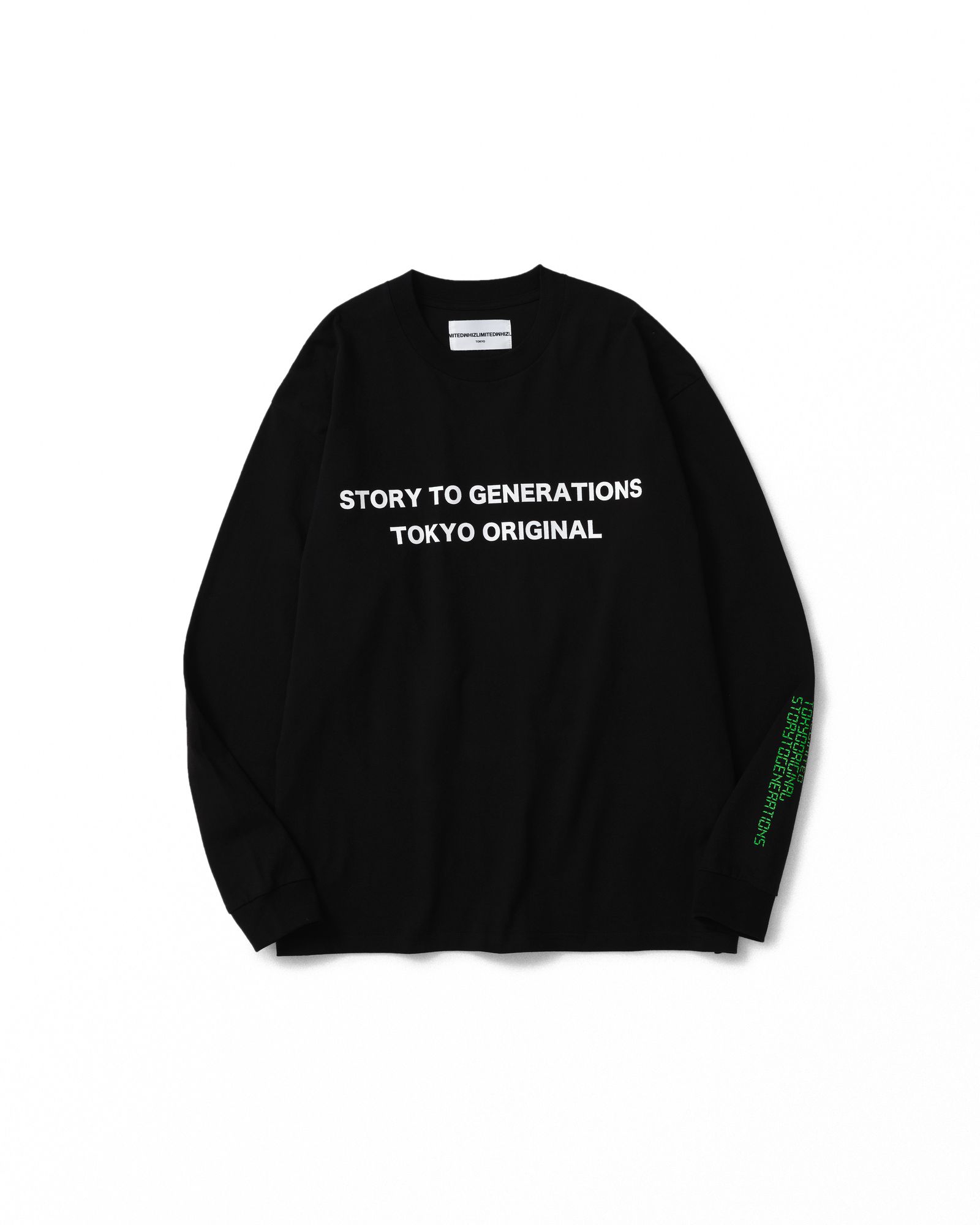 STG SHIRT (BLACK) / ロゴ プリントTシャツ