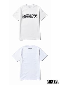 × Nirvana ''ML Photo'' Tee (WHITE) / ニルバーナ コラボフォトT