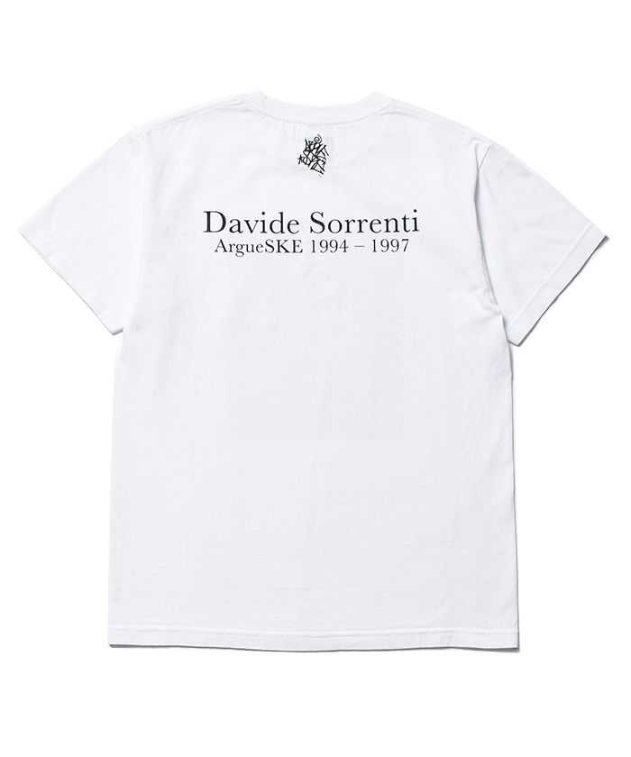Davide Sorrenti×Stie-lo Jaime Flashing Bum T-SH (WHITE) / ×ダヴィデ・ソレンティ×スティーロ コラボフォトT