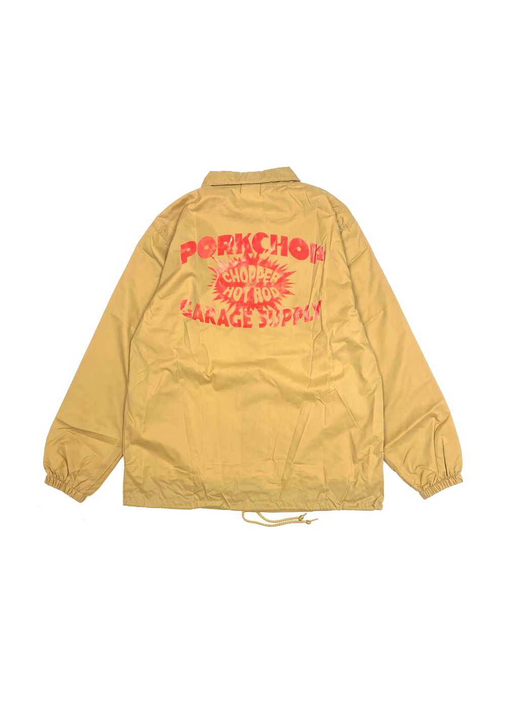 【ラスト1点】BOMB COACH JKT (KHAKI) / プリント コーチジャケット