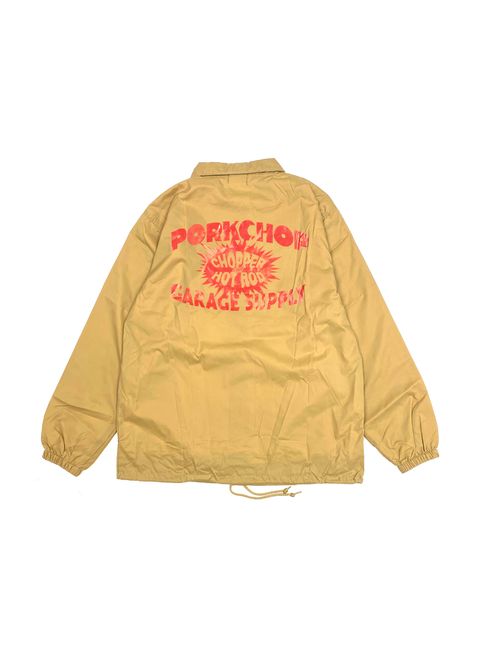 【ラスト1点】BOMB COACH JKT (KHAKI) / プリント コーチジャケット