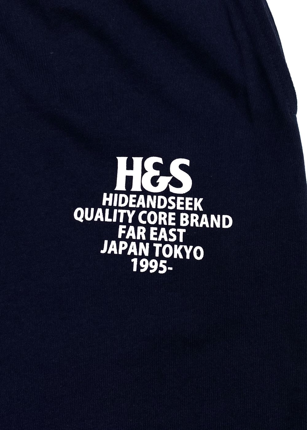 H&S Logo Short (NAVY) / ロゴ プリントイージーショーツ