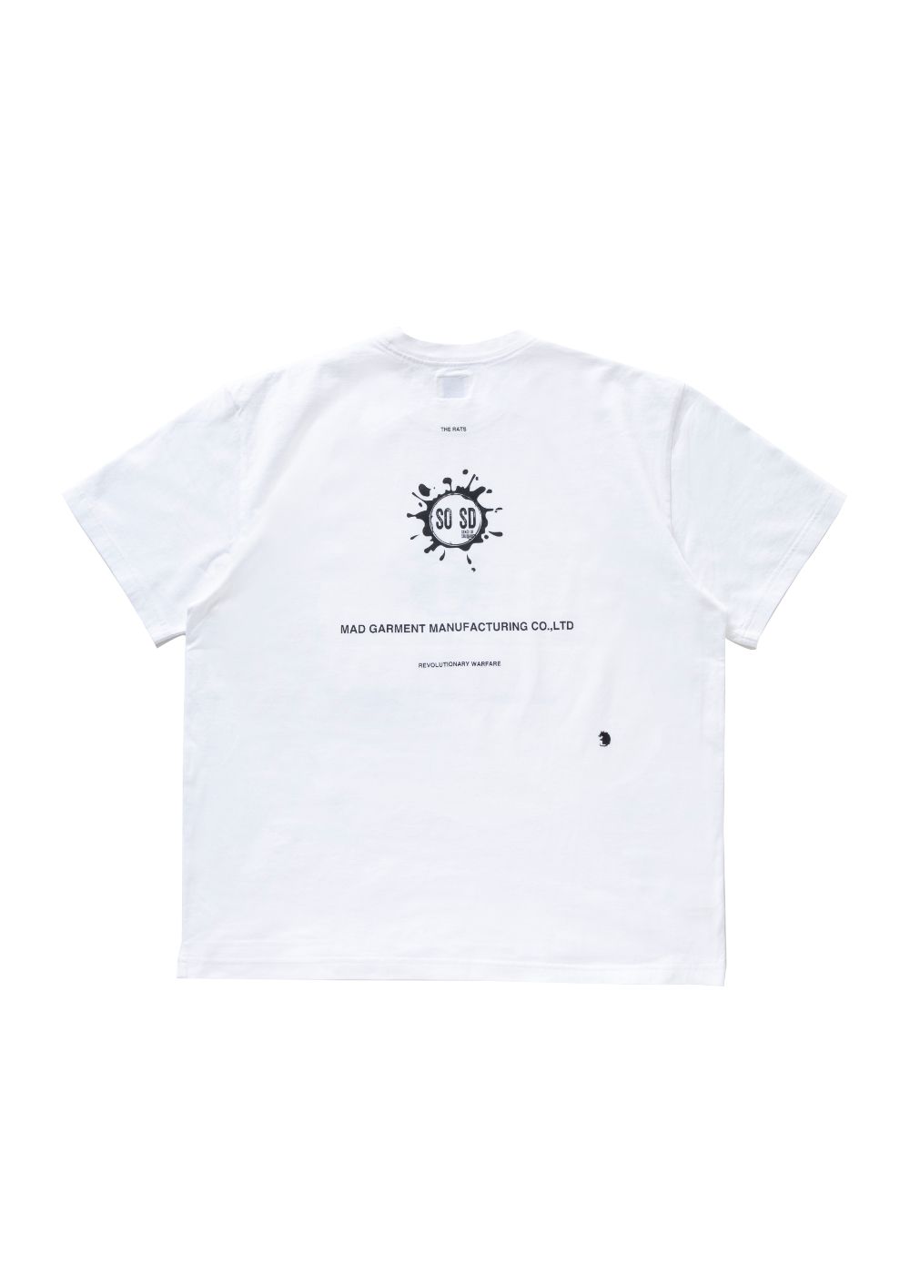 Rats Crash Ball Tee White クラッシュボールt Loophole