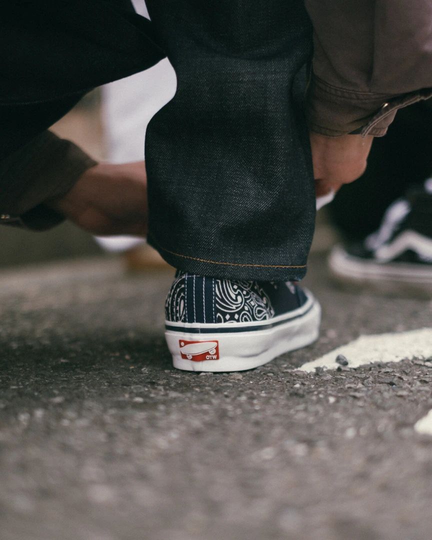VANS OTW Ex. AUTHENTIC "AUTHENTIC" (NAVY) / ×ヴァンズ コラボ スニーカー (オーセンティック)