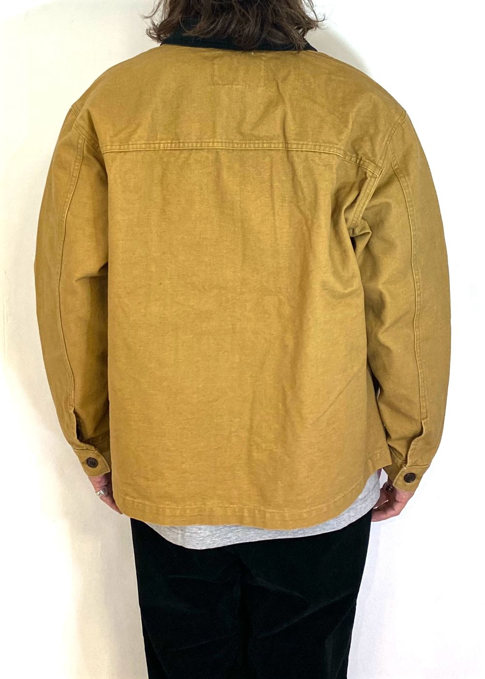 VINTAGE REPRODUCT CORDURY COLLAR DUCK JACKET (CAMEL) / ダック ワークジャケット