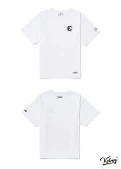 × KEBOZ CLASSIC LOGO S/S TEE (WHITE) / ケボズ コラボ Tシャツ