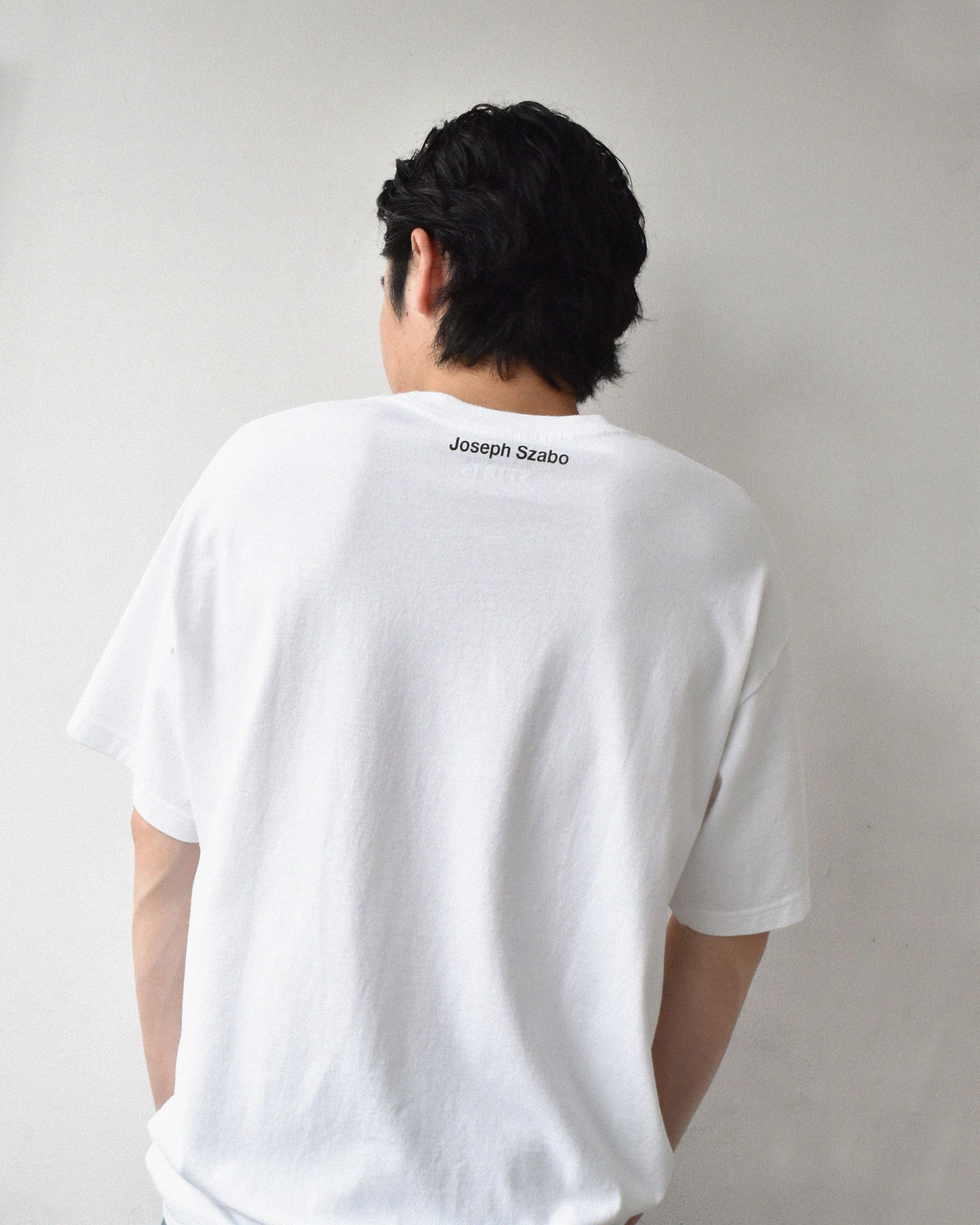 Joseph Szabo × Stie-lo T-SH  (WHITE) / ×スティーロ×ジョセフ・スザボ  コラボ フォト Tシャツ