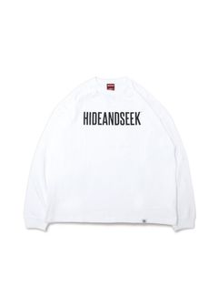 Logo L/S Tee(25ss Front) Big Silhouette (WHITE) / ロゴ プリント ロングスリーブ Tシャツ