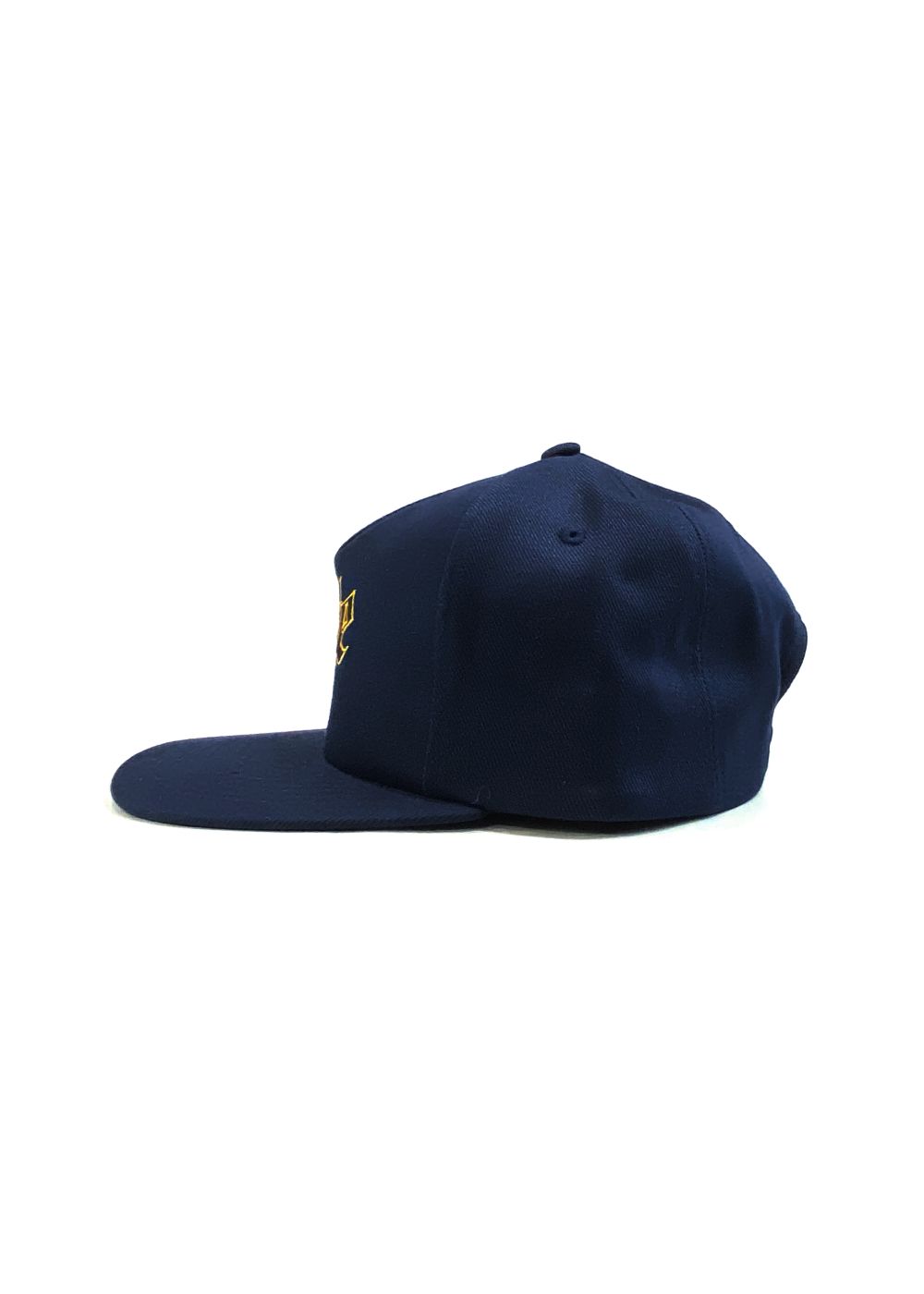 【ラスト1点】EMBLEM LOGO TWILL CAP (NAVY) / オリジナル ロゴ刺繍 キャップ