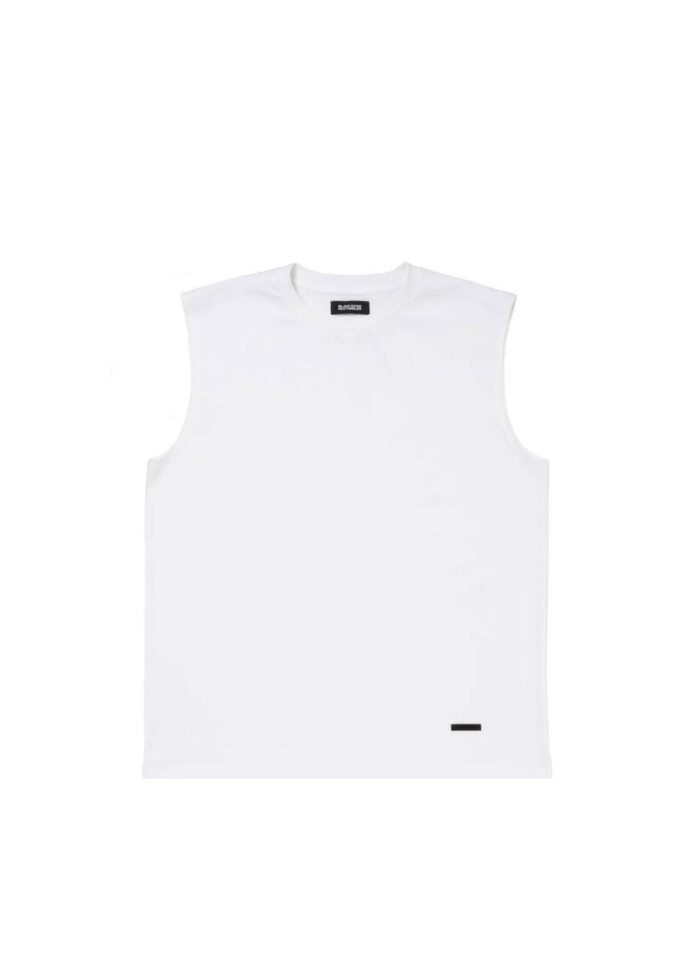R9 BASIC NOSLEEVE TEE (WHITE) / オリジナル ノースリーブ Tシャツ