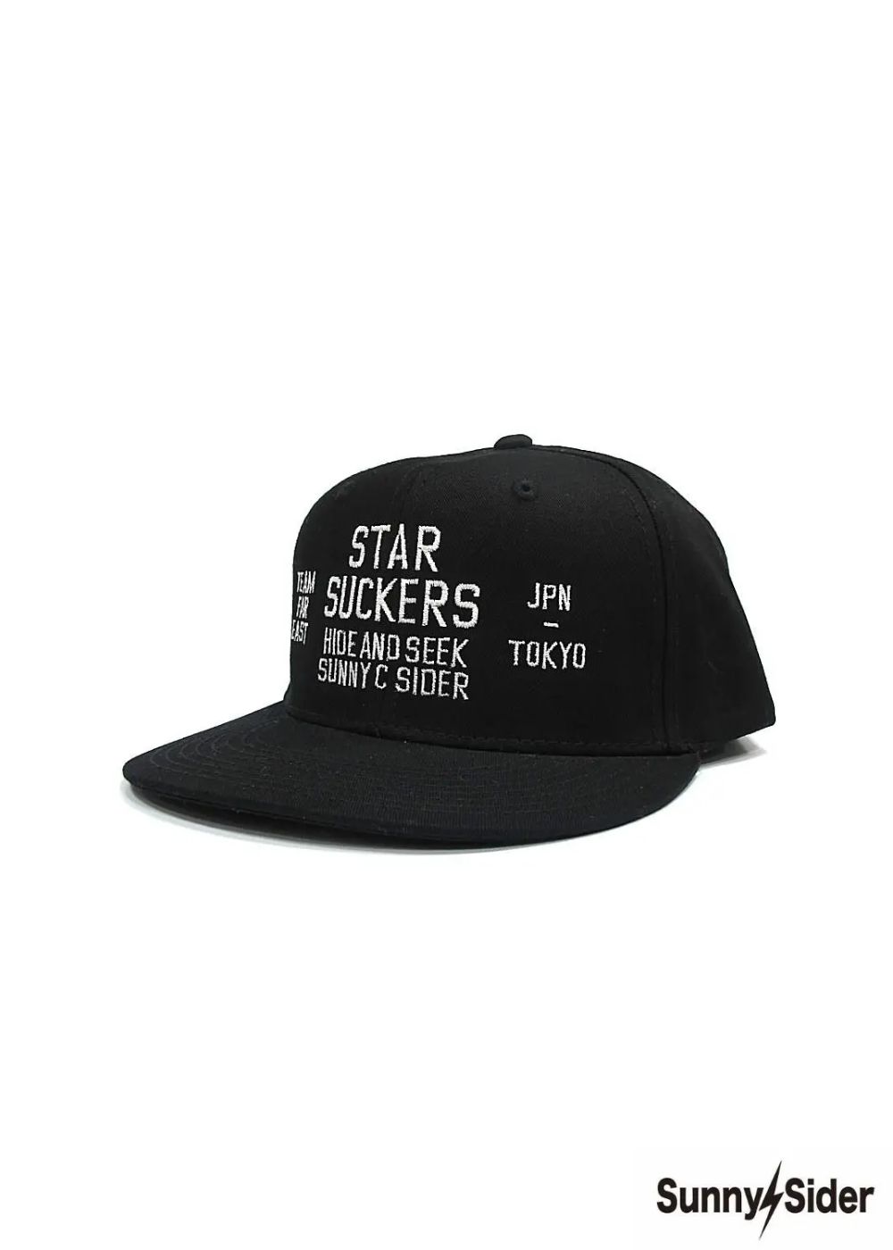 × SUNNY C SIDER BASEBALL CAP (BLACK×WHITE) / サニーシーサイダー コラボキャップ