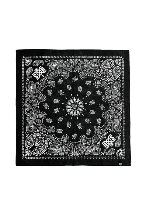 HS×BH BANDANA (BLACK) / バウンティーハンター コラボ バンダナ