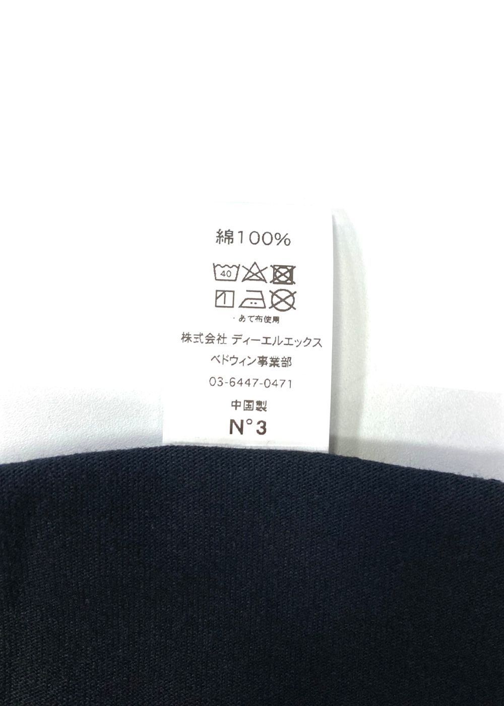 S/S POCKET TEE "LID" (BLACK) / ×YUTA YAMANO コラボ Tシャツ