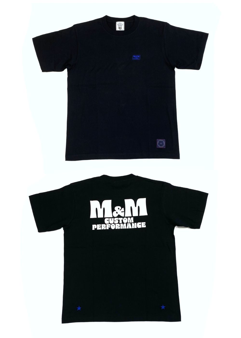 m&m custom performance 初期 釘 Tシャツ ピンク - トップス