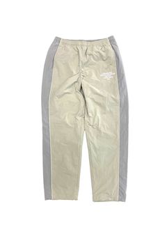 Track Pant (BEIGE×GRAY) /トラックパンツ / セットアップ可能