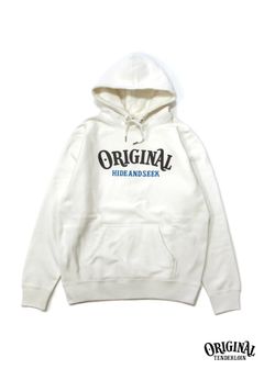 ×TENDERLOIN HOODED SWEATSHIRT-2 (OFF WHITE) / テンダーロイン コラボスウェットパーカー