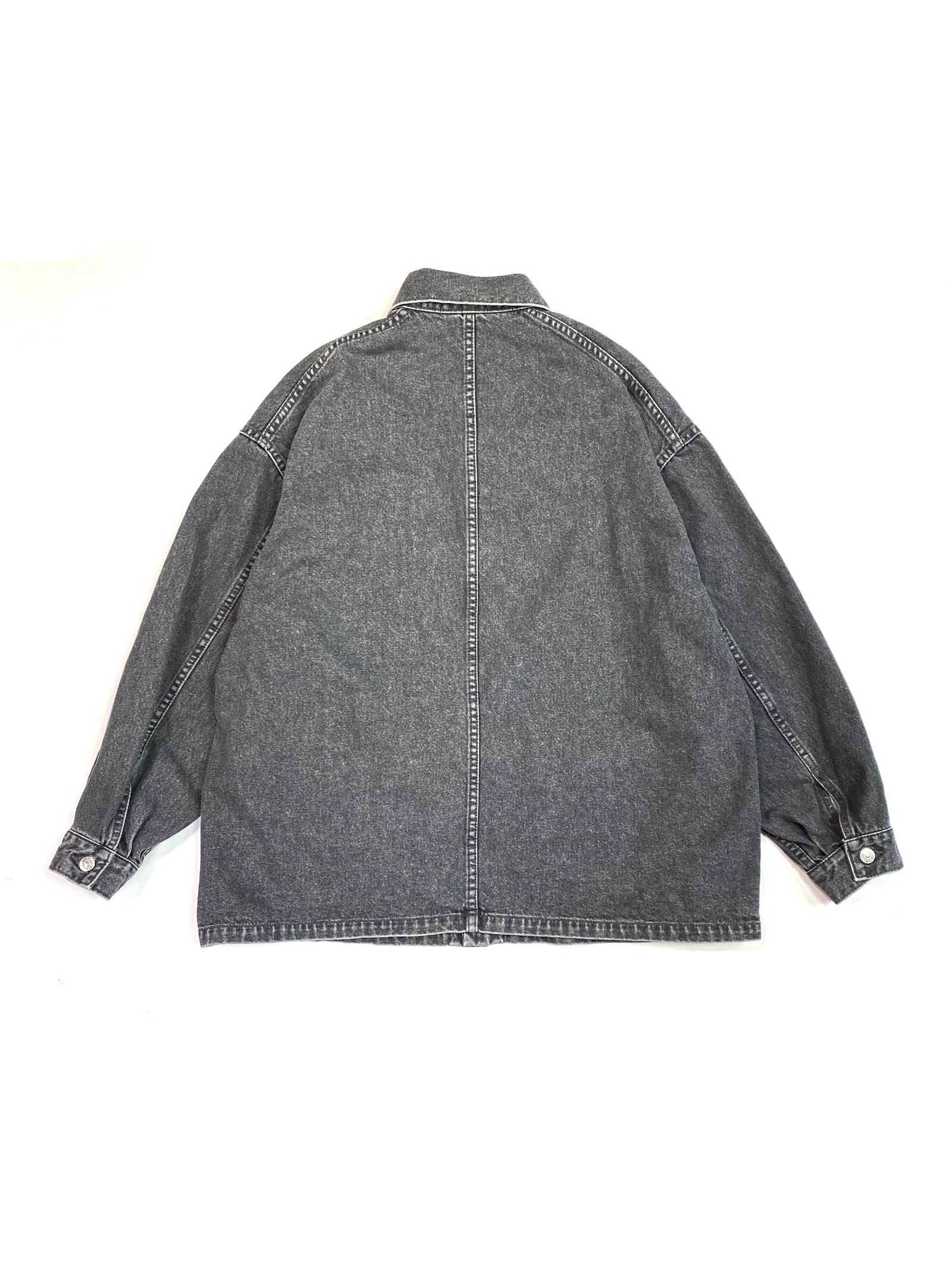 COOTIE PRODUCTIONS - Denim Coverall (BLACK HARD WASH) / デニム