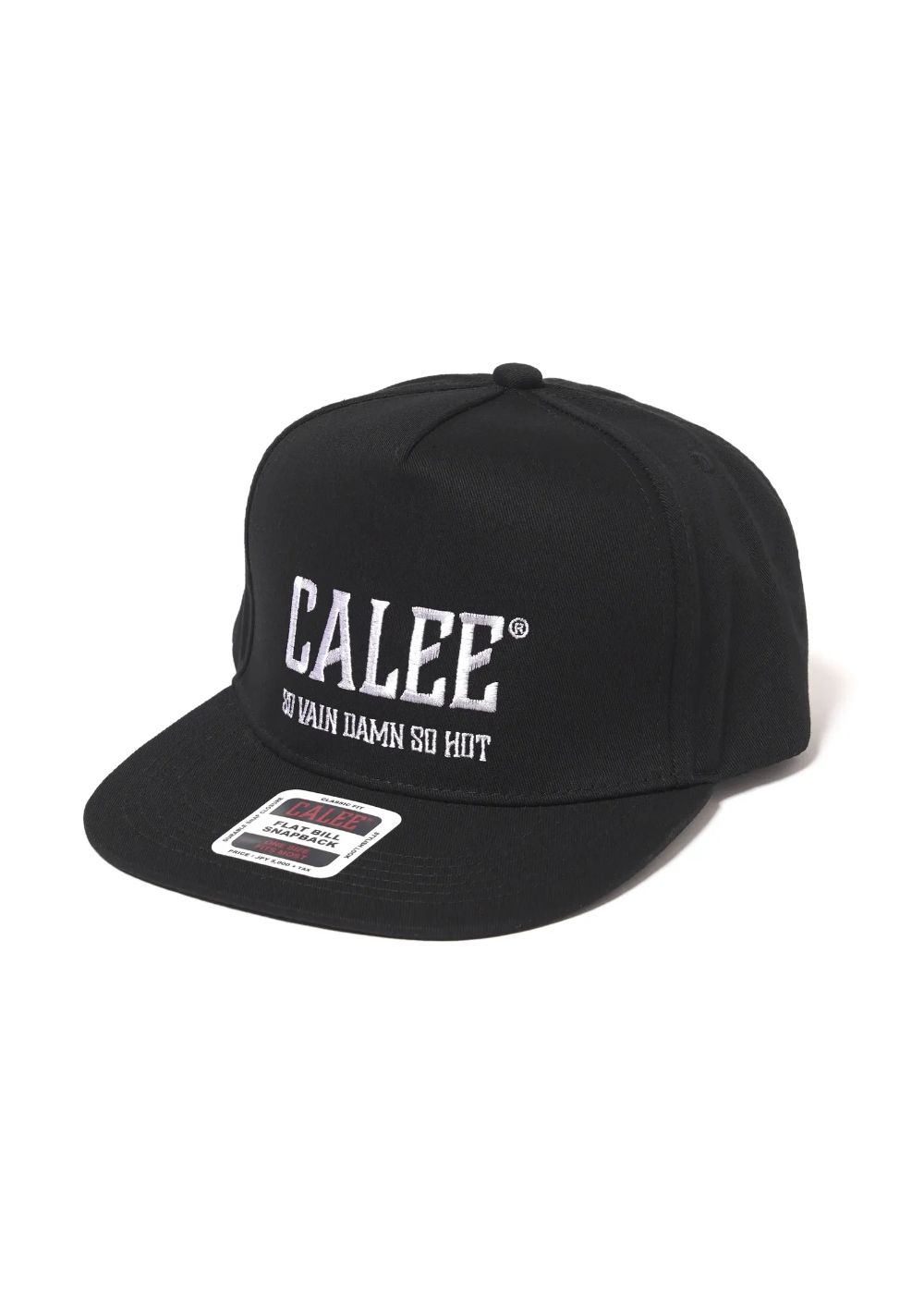 CALEE NATIONAL LOGO SOUVENIR CAP (WHITE) / オリジナル ロゴ刺繍 キャップ