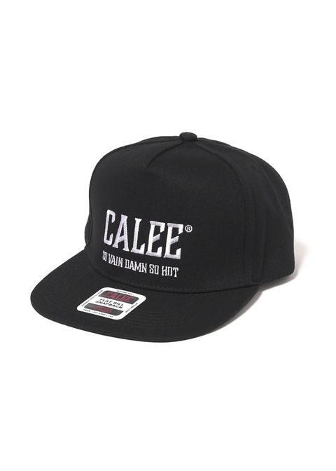 CALEE NATIONAL LOGO SOUVENIR CAP (WHITE) / オリジナル ロゴ刺繍 キャップ