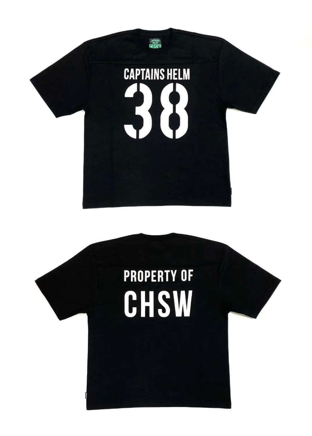 【ラスト1点】CHSW FBT (BLACK) / フットボール Tシャツ