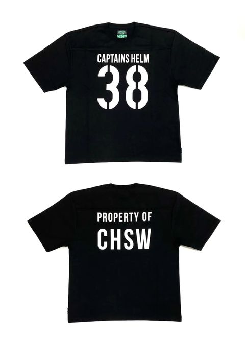 【ラスト1点】CHSW FBT (BLACK) / フットボール Tシャツ