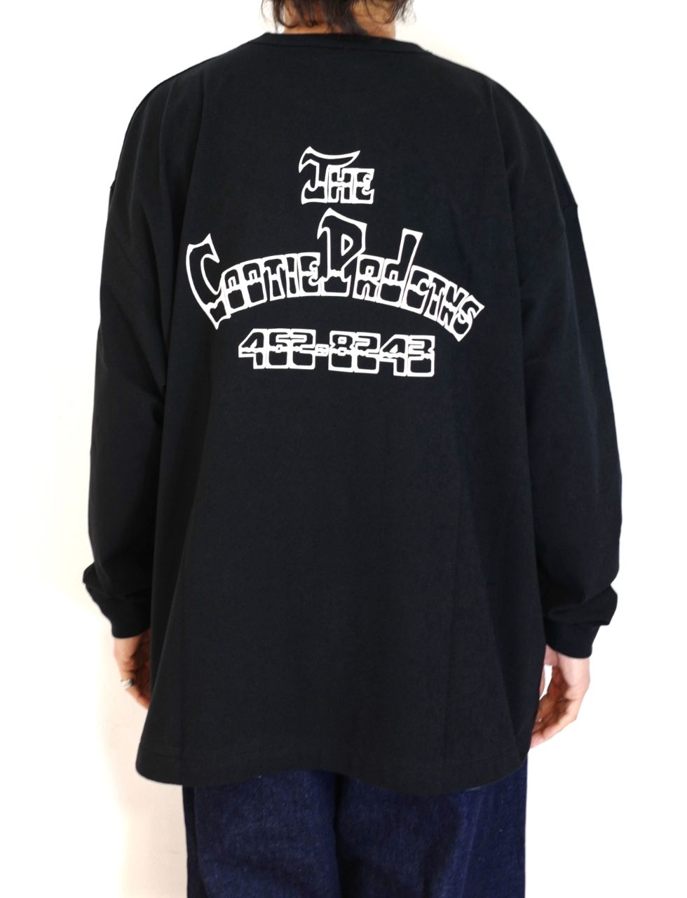 COOTIE PRODUCTIONS - Print Oversized L/S Tee (LOWRIDER) (BLACK