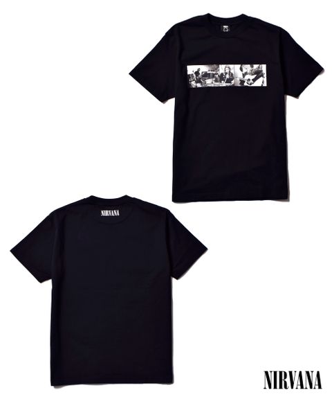 × Nirvana ''ML Photo'' Tee (BLACK) / ニルバーナ コラボフォトT