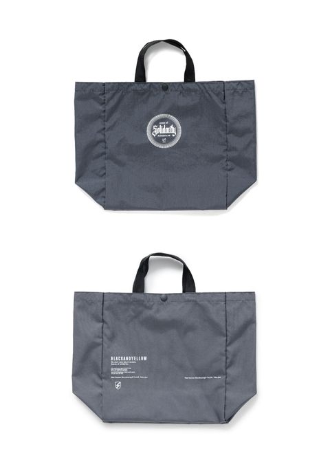 NYLON MINI TOTE BAG (CHARCOAL) / オリジナル ミニトートバッグ