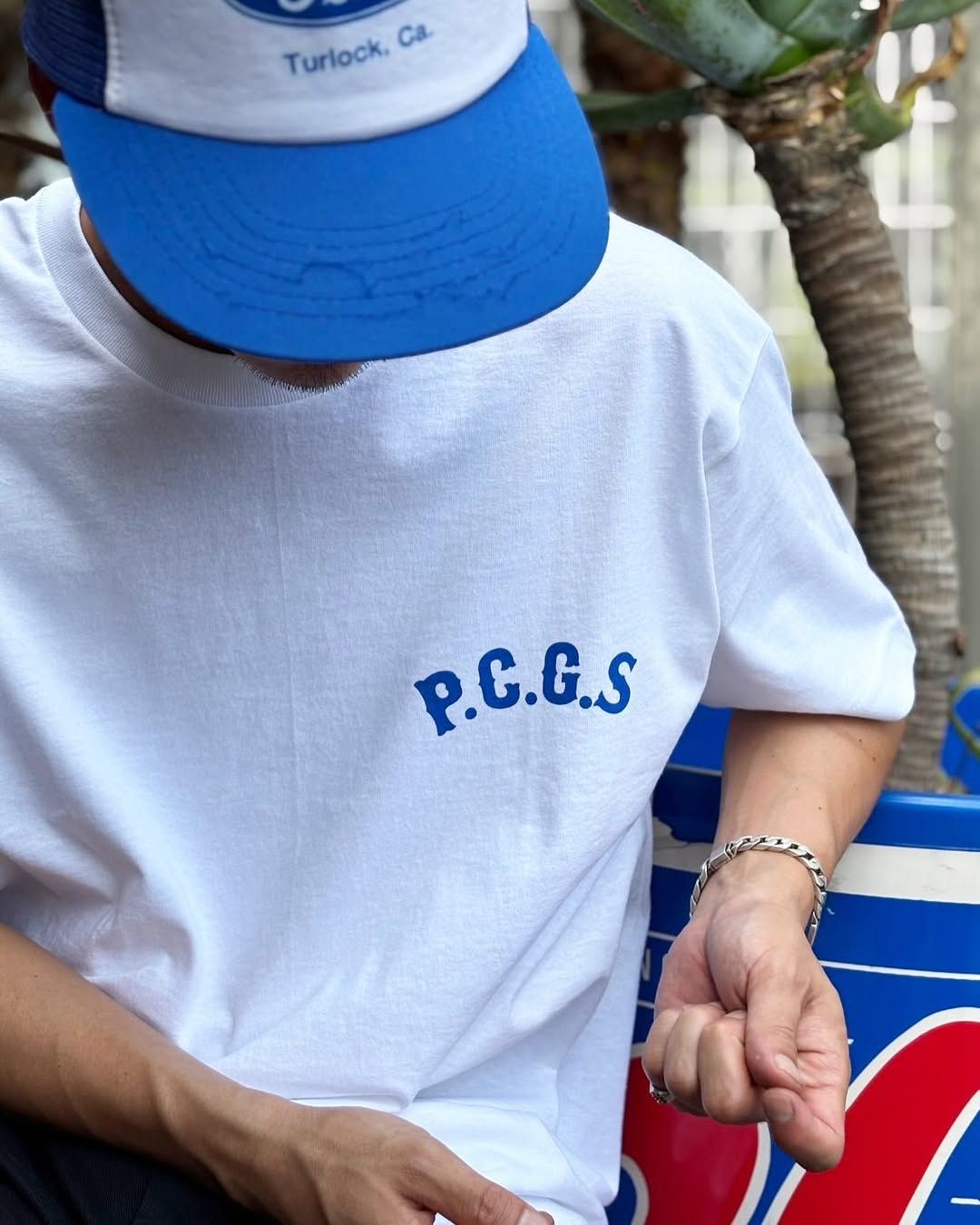 CIRCLE PORK TEE (WHITE) / サークルポーク Tシャツ