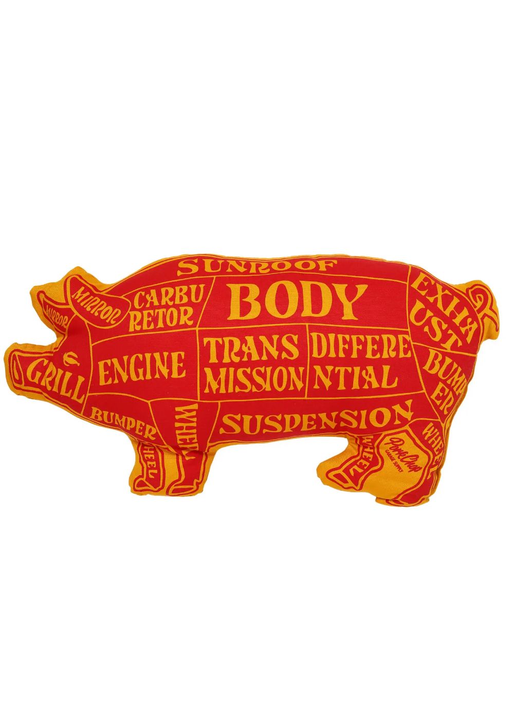 PORK CUSHION (RED/ORANGE) / ポーククッション