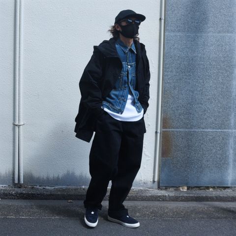 デニムジャケット+αが今の気分。