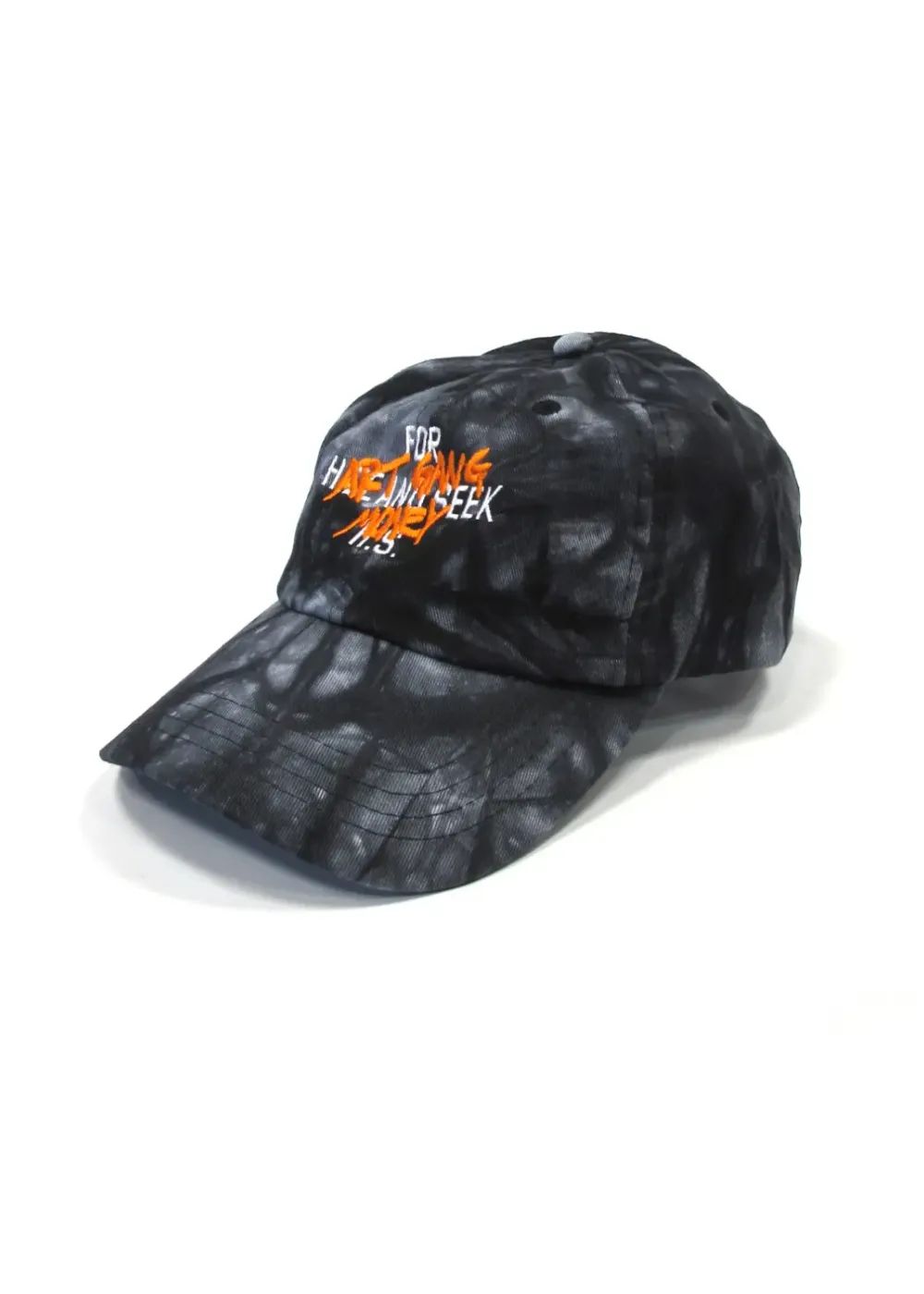 × SKOLOCT CAP (TYE-DYE BLACK) / スコロクト コラボローキャップ