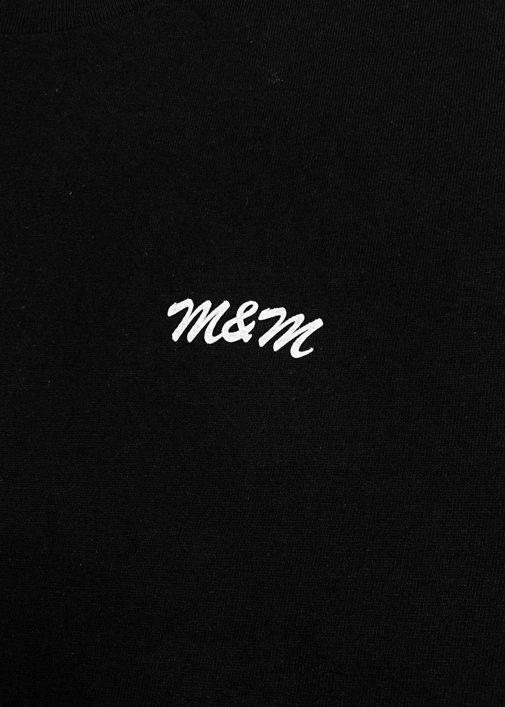 PRINT TEE (BLACK) / ロゴ プリント Tシャツ