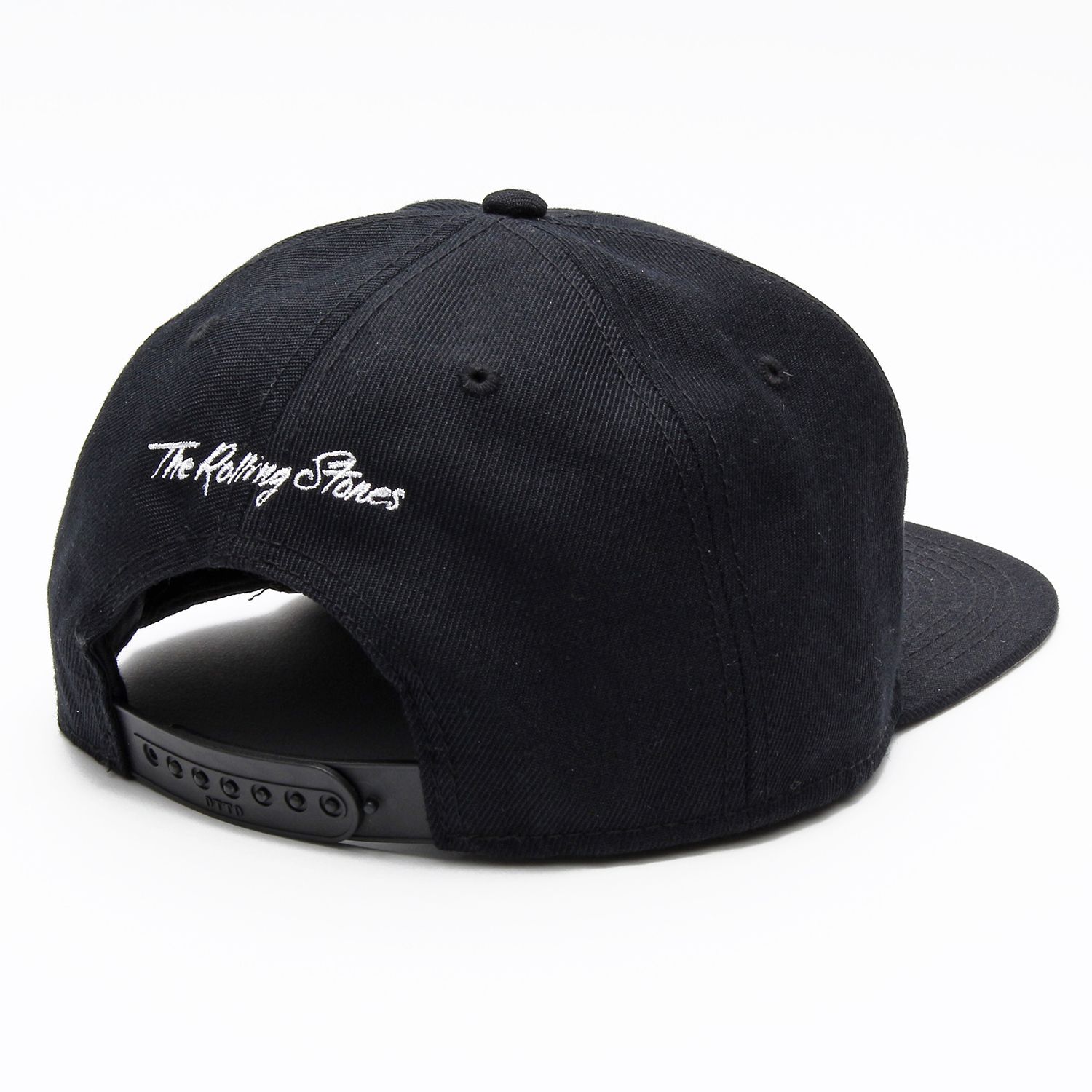 TMT - THE ROLLING STONES×TMT BASEBALL CAP (VINTAGE 1970) (BLACK 
