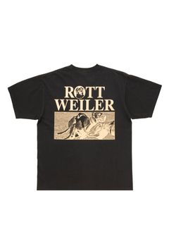 DOGRACE TEE (JET) / フォト プリント Tシャツ