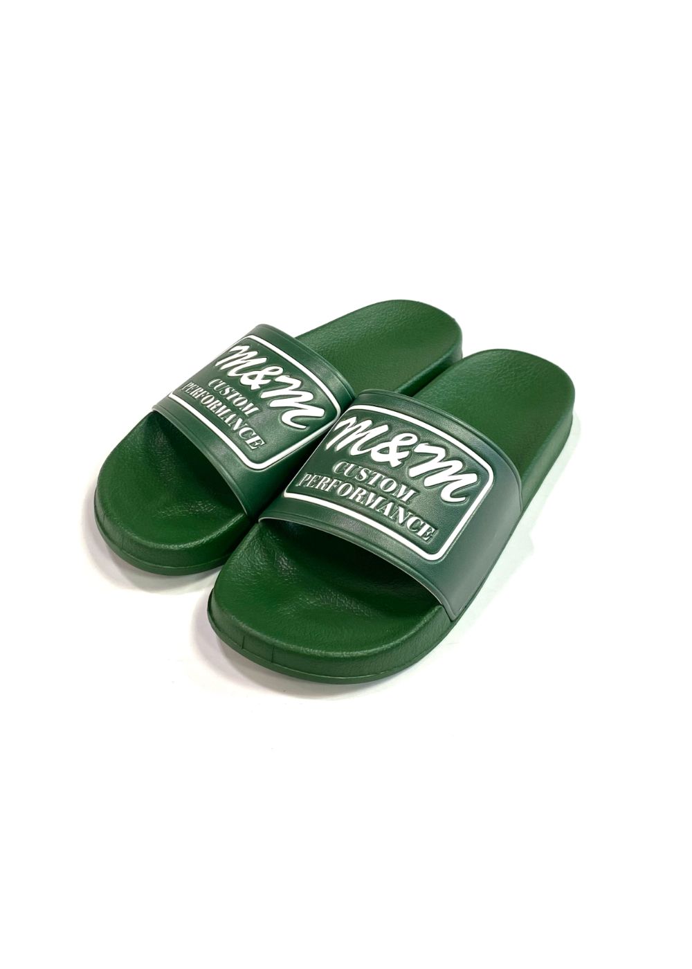 100％本物 M&M CUSTOM PERFORMANCE - SANDALS (D.BLUE) / エンボスロゴ 靴