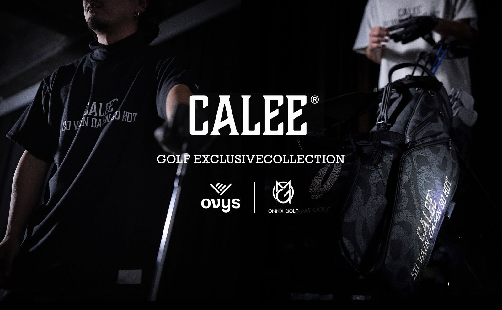 CALEE GOLF EXCLUSIVE COLLECTION】OMNiX GOLFやovysとの