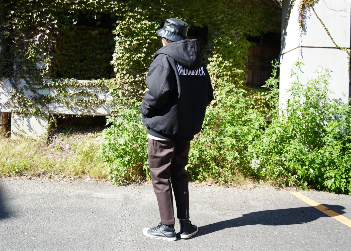 HIDE AND SEEK - JACKET STYLE vol.1 / ZIP HOODED WORK JACKET