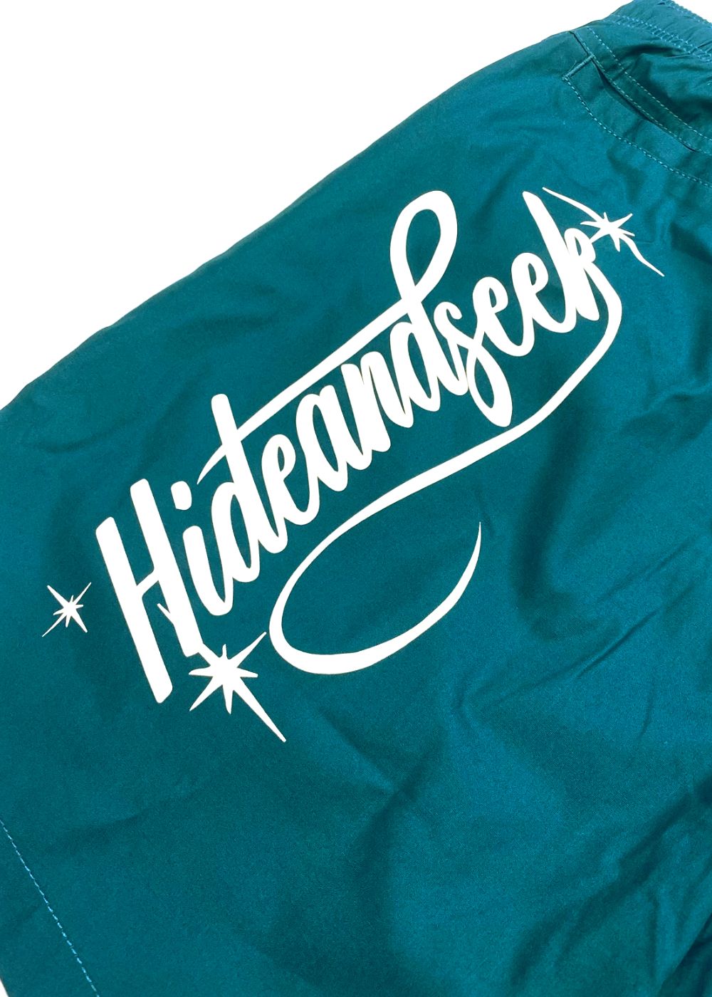 Cursive Logo Beach Short (GREEN) / プリント イージーショーツ