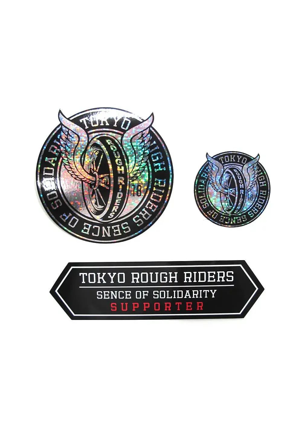 ×NEIGHBORHOOD T.R.R STICKER (BLACK) / ×ネイバーフッド TOKYO ROUGH RIDERS ステッカー
