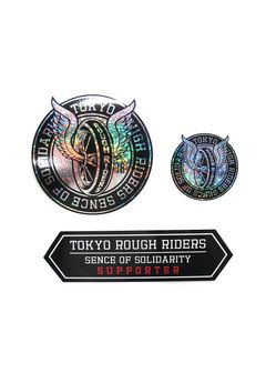 ×NEIGHBORHOOD T.R.R STICKER (BLACK) / ×ネイバーフッド TOKYO ROUGH RIDERS ステッカー