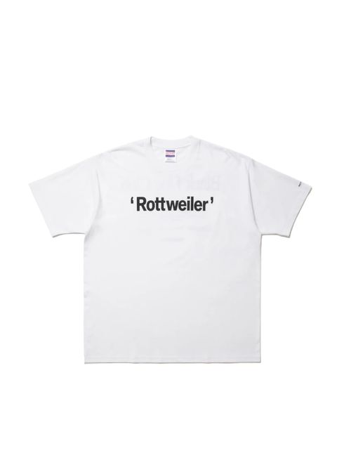 RW TEE (WHITE) / ロゴ プリント Tシャツ