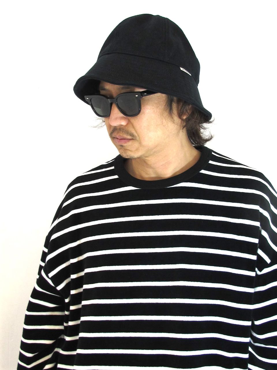 COOTIE - KNIT BALL HAT (ASH GRAY) / コットンニット バケットハット | LOOPHOLE