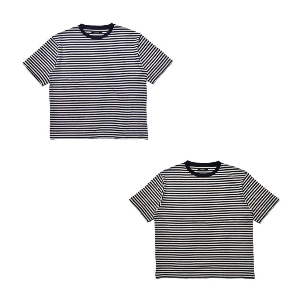 MINEDENIM 新作販売告知 / インナー使いに便利なボーダーTeeは着心地抜群。