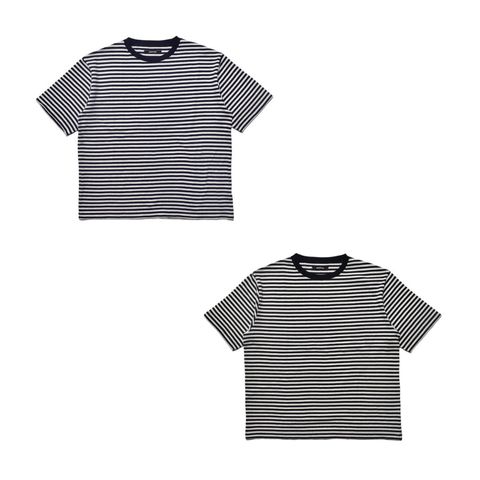 MINEDENIM 新作販売告知 / インナー使いに便利なボーダーTeeは着心地抜群。