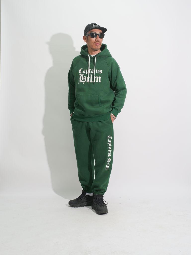 CAPTAINS HELM - HELM LOCAL HOODIE (FOREST GREEN) / オリジナル 