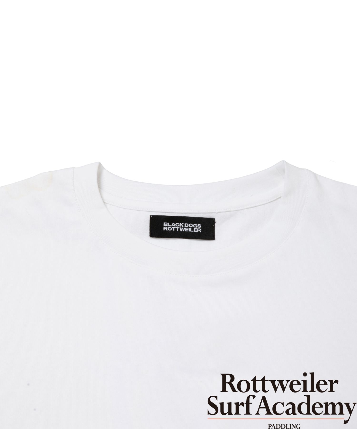 R9 SURF ACADEMY SS TEE (WHITE) /  オリジナル ロゴプリント Tシャツ