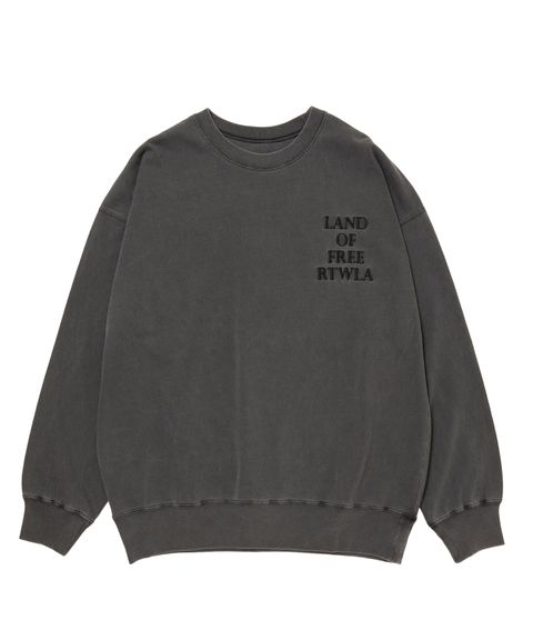 R9 LAND TRAINER (BLACK) /  オリジナル スウェット タイプ ロングスリーブ Tシャツ